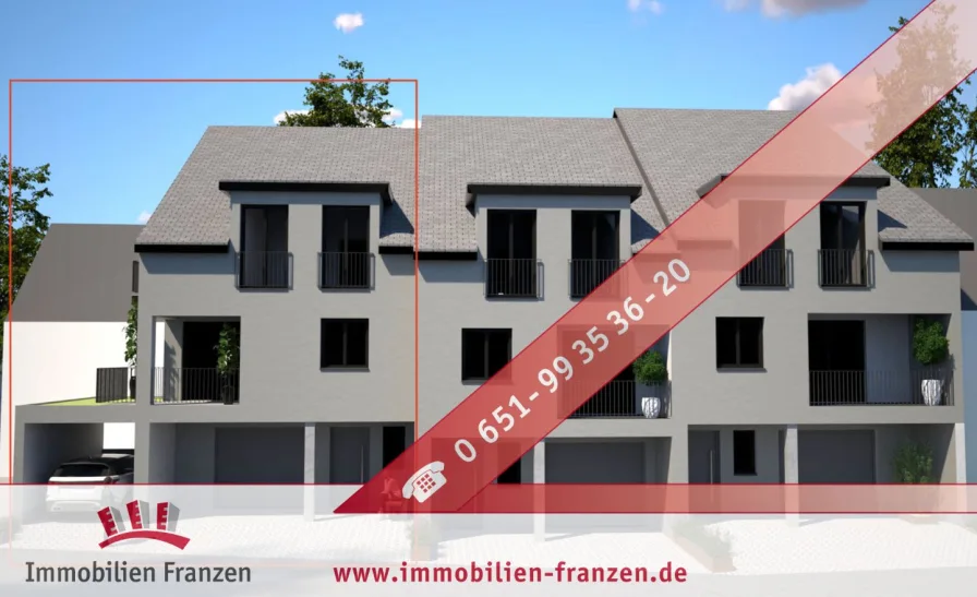 Ansicht Riol Render_2 C - Haus kaufen in Riol - Riol: Neubauten mit modernstem Energiestandard, attraktive KFW 300-Finanzierung möglich, provisionsfrei!