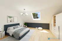 Visualisierung - Schlafzimmer DG