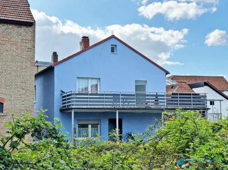 Rückansicht_ - Wohnung kaufen in Speyer - 3-Zimmerwohnung mit großem Balkon am Rande der Altstadt in Speyer