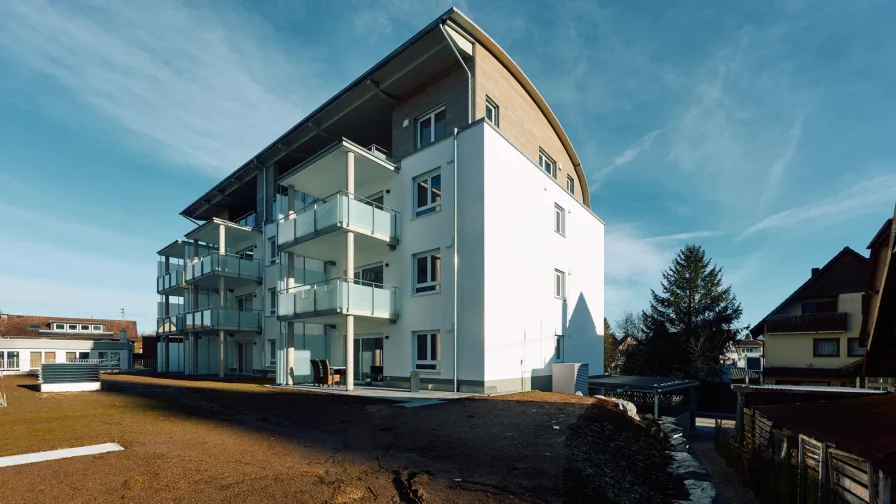 Objektansicht Gässle - Wohnung kaufen in Villingendorf - Sichern Sie sich die letzte Penthouse-Neubauwohnung im "Kreuz-Areal", Villingendorf