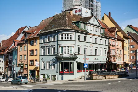 Ansicht - Büro/Praxis mieten in Rottweil - Im Herzen der Stadt: Großzügige und lichtdurchflutete Büro- oder Praxisräume zu vermieten