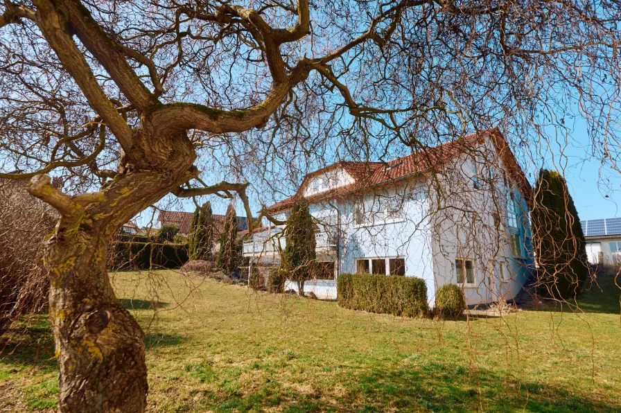 Objektansicht  - Haus kaufen in Frittlingen - Viel Platz für Ihre individuellen Wünsche: Top-Gepflegtes Wohnhaus mit Büro-/Praxismöglichkeit