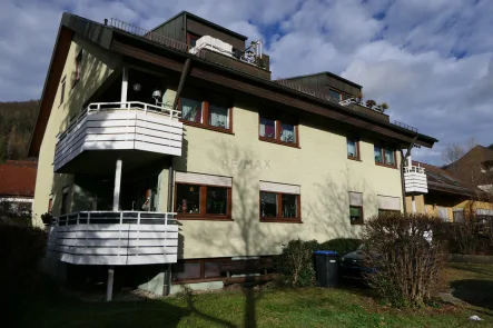 Hausansicht  Südost - Wohnung kaufen in Geislingen/Steige - Nette Wohnung mit Weitblick