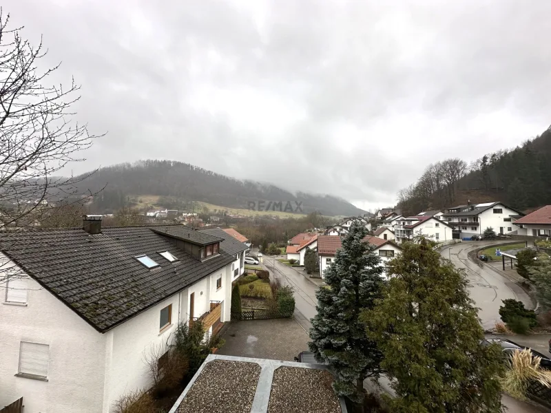 Weitsicht vom Balkon