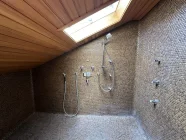 Dusche in der Sauna