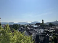 Aussicht vom Balkon