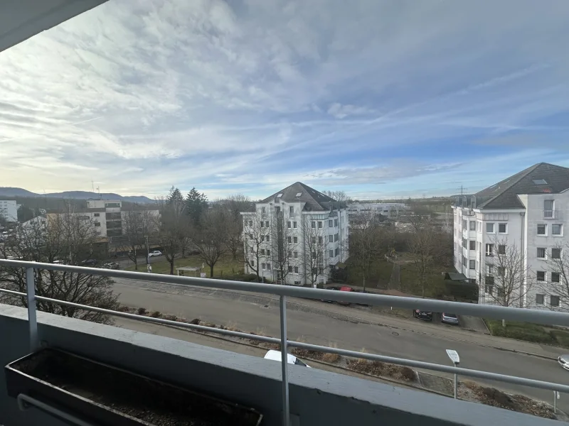 Aussicht vom Balkon