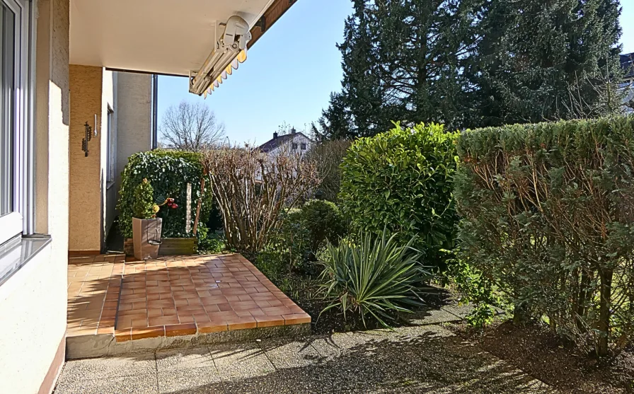 Terrasse - Wohnung kaufen in Rechberghausen - Auf der Terrasse die Sonne genießen