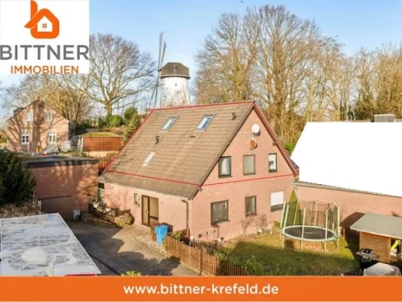 Bittner Immobilien - Wohnung kaufen in Krefeld - Krefeld-Traar mit den besten Aussichten! 96 m², 5 Zimmer, Balkon, Garten, Stellplätze