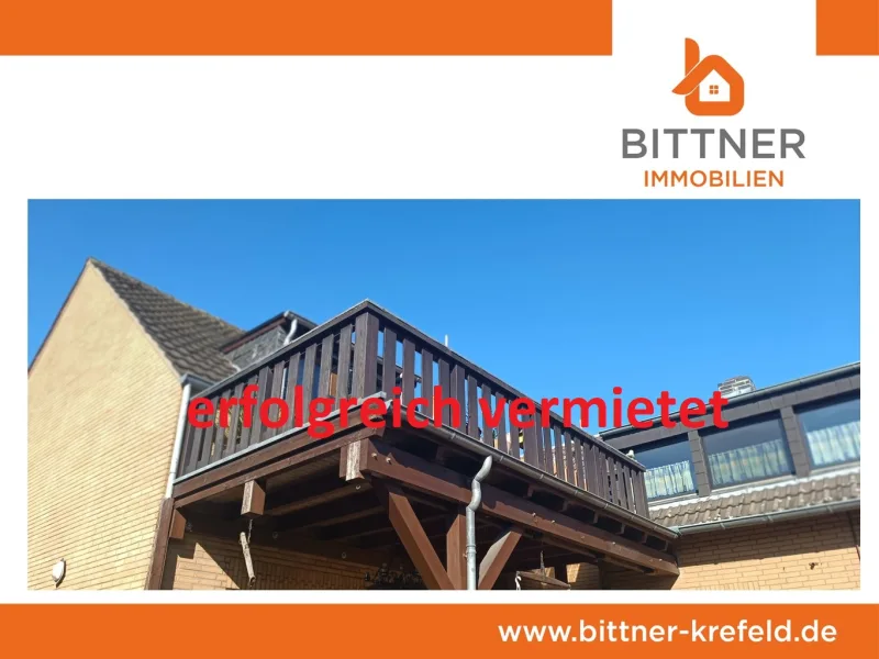 Krefeld-Verberg - Wohnung mieten in Krefeld - Krefeld- Verberg - 89m² DG Wohnung im 2 Familienhaus mit gr. Terrasse, Carport usw.