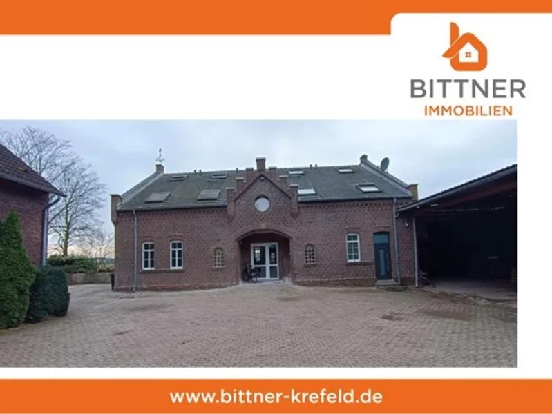 Bittner Immobilien - Wohnung mieten in Krefeld - Wohnen und Arbeiten auf dem Bauernhof im schönen Traar