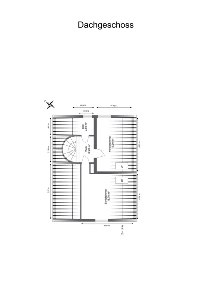 Grundriss Dachgeschoss