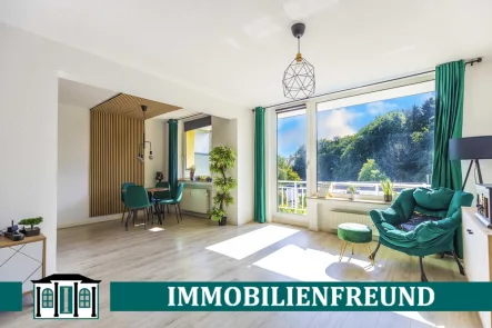 Titelbild - Wohnung kaufen in Wuppertal - Hell + geräumig + modernisiert - 2 ZKDB mit Balkon am Katernberg