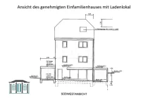 Ansicht Planung EFH