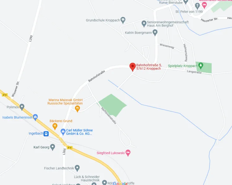 Lageplan - Google Maps
