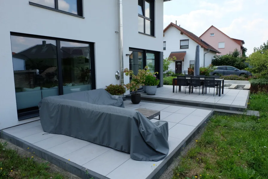 Terrasse am Haus