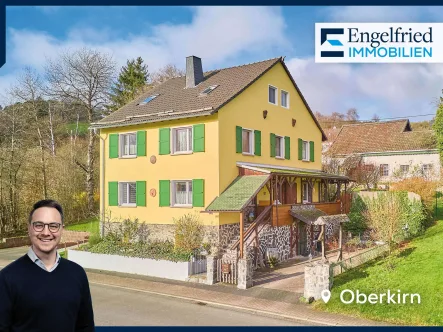 Titelbild - Haus kaufen in Oberkirn - Charmantes Wohnhaus mit Charakter, besonderer Ausstattung und großem Nebengebäude