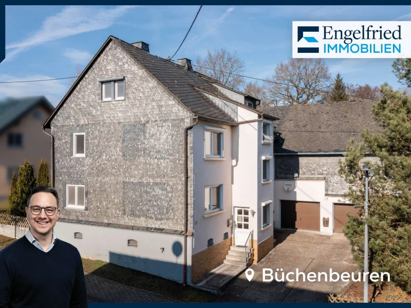 Titelbild - Haus kaufen in Büchenbeuren - Endlich ein Zuhause für große Familien und mehrere Generationen mit viel Platzbedarf