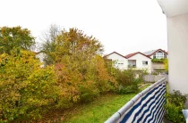 Blick vom Balkon