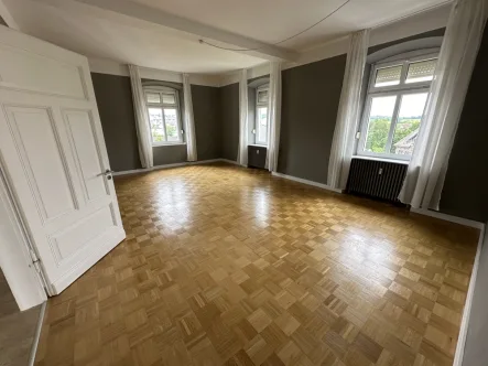 Wohnzimmer - Wohnung mieten in Ransbach-Baumbach - Großzügige Altbauwohnung in wunderschöner Stadtvilla