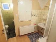 Appartment 2: Badezimmer der 1 Zimmer Wohnung OG