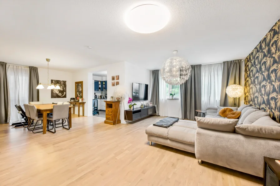 - Wohnung kaufen in Angelbachtal - Großzügige Erdgeschosswohnung mit Garten in ruhiger Lage