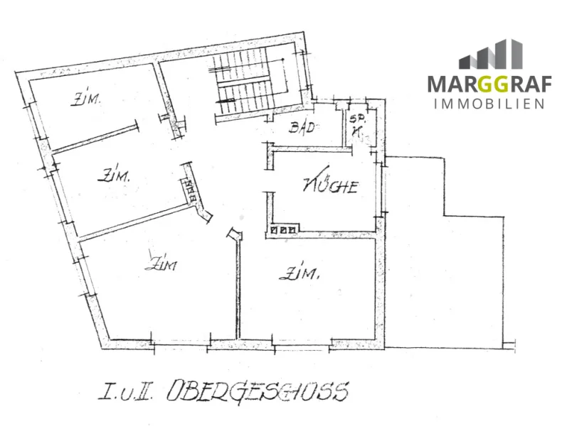 Grundriss OG 1 und 2