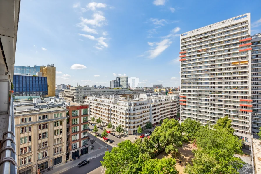 Blick auf Berlin und ins Grüne