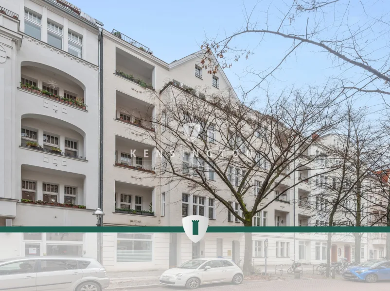 Hausansicht - Büro/Praxis kaufen in Berlin - Vielseitige Immobilie in Berliner Bestlage!  Voll sanierte Werbeeinheit - Auch als Apartment
