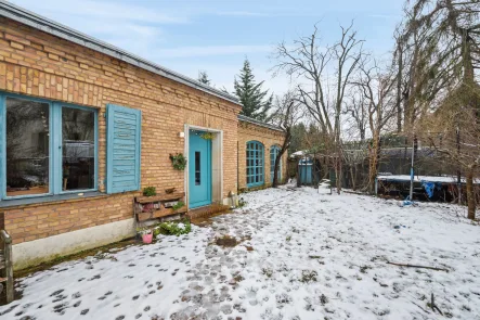 Hauseingangsbereich - Haus kaufen in Potsdam - Schöner wohnen, Nähe Neuer Garten und Heiliger See, EFH mit Innenhof, Nauener Vorstadt