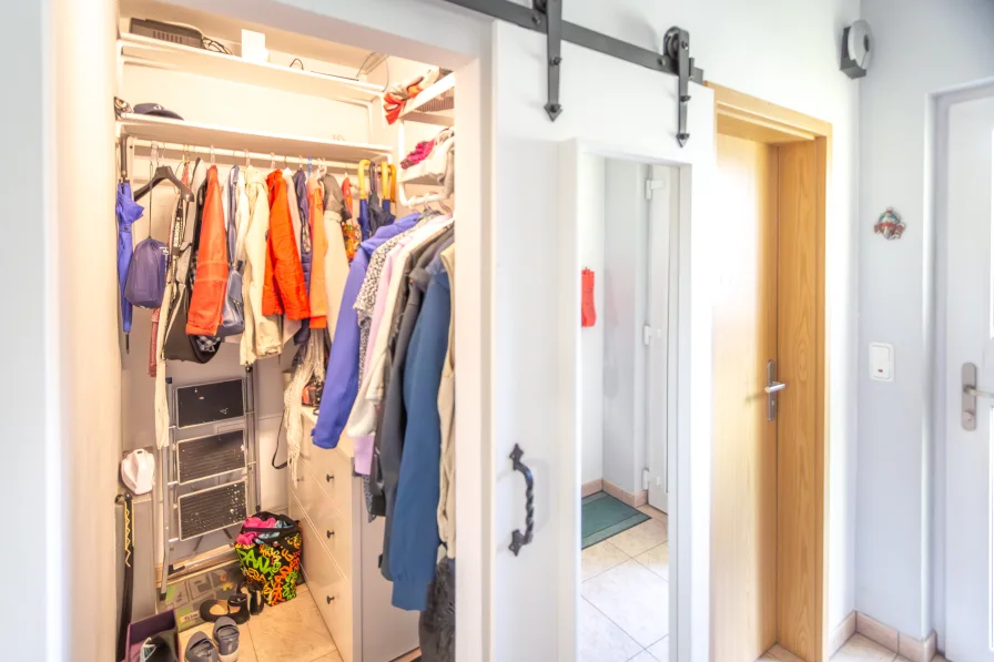 Eingangsdiele mit Garderobe