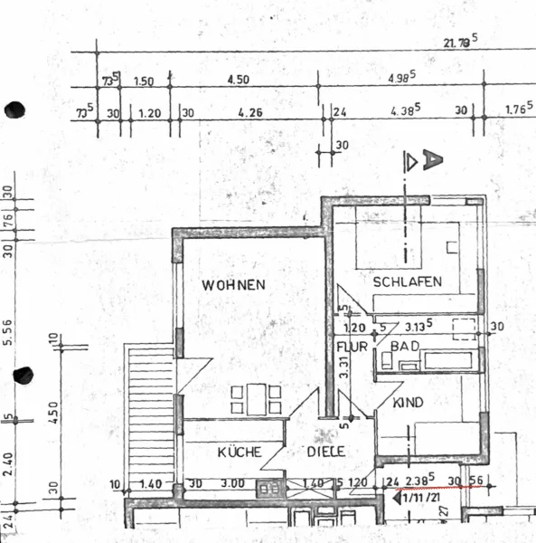 Grundrisszeichnung