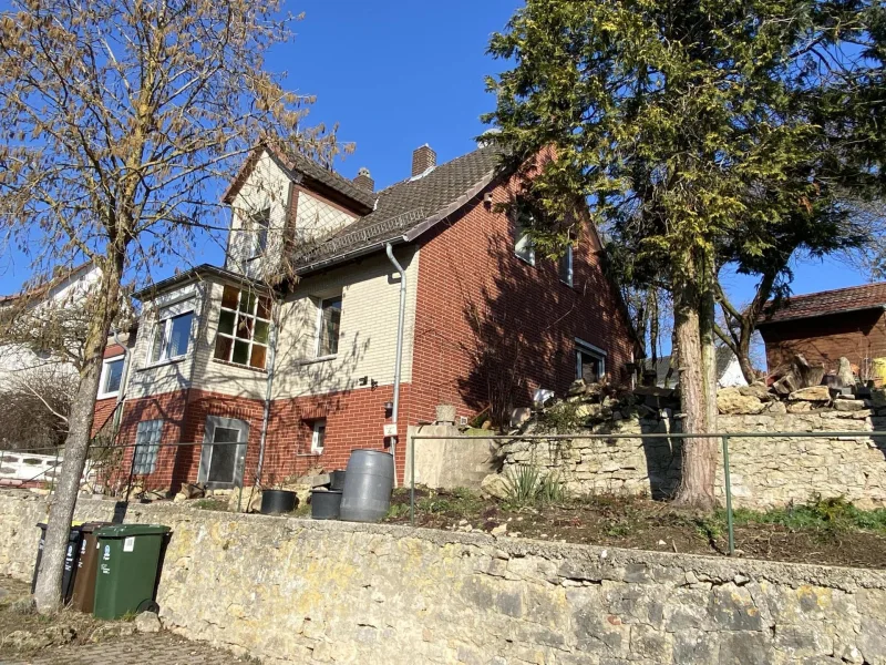 Außenansicht - Haus kaufen in Breuna - Einfamilienhaus in Breuna