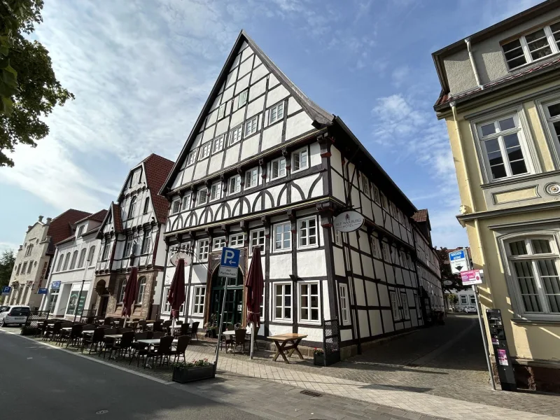 Außenansicht - Gastgewerbe/Hotel kaufen in Warburg - Hotel ‚Alt Warburg‘