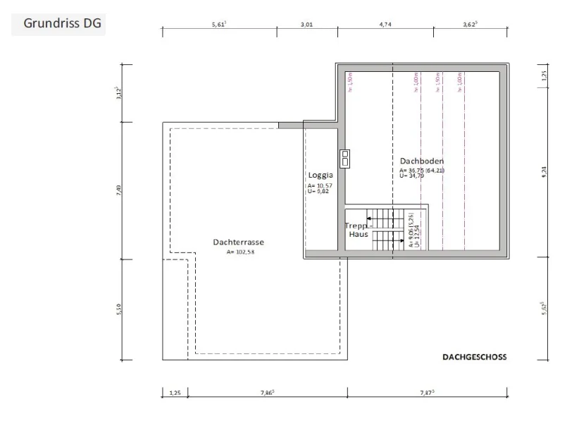 A 08 Zeichnung DG Zur Lüre 44 HX