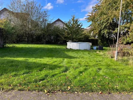 Ansicht Baugrundstück - Grundstück kaufen in Detmold - "Sahnestückchen" für Ihr Traumhaus!