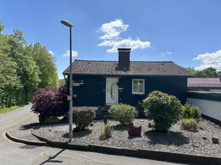 Hausansicht - Haus kaufen in Bad Driburg - Gepflegtes Einfamilienhaus in Neuenheerse