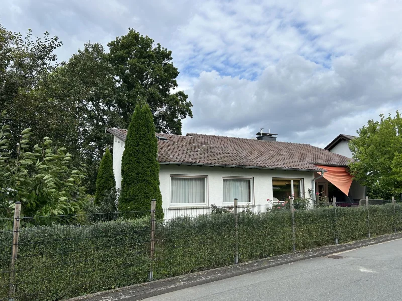 Außenansicht Süden - Haus kaufen in Warburg - Bungalow in der Warburger Altstadt