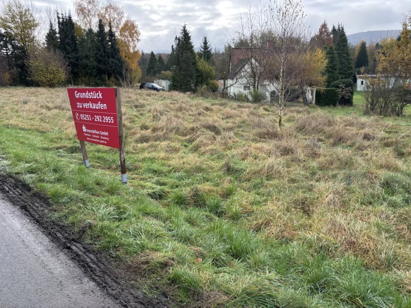 Exposéansicht - Grundstück kaufen in Detmold / Kussel - Baugrundstück auf der "Kussel"