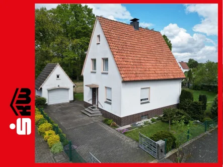 Hausansicht - Haus kaufen in Gütersloh - Keine Scheu vor Renovierungen***4128 G Einfamilienhaus in GT-Spexard