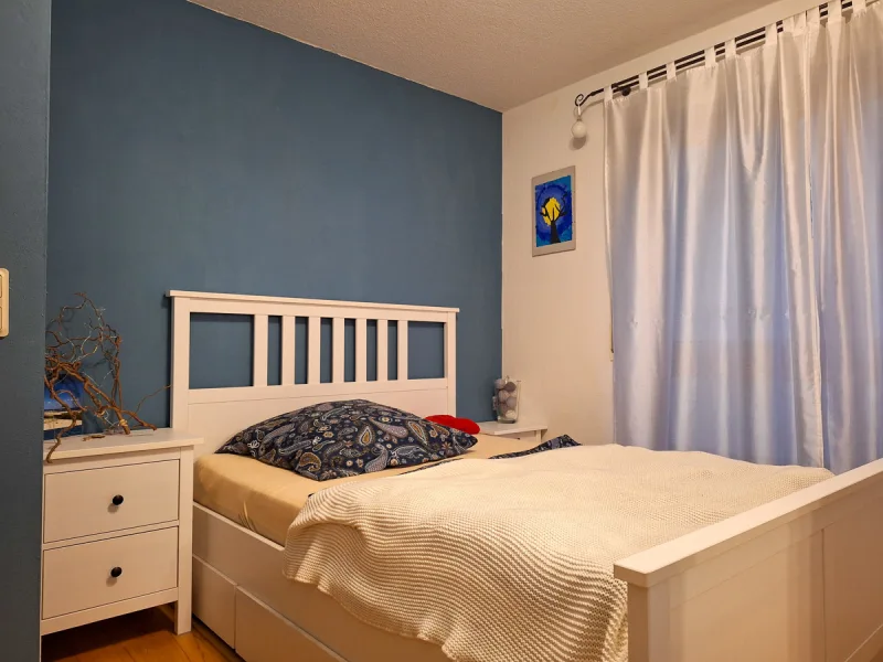 Schlafzimmer - Wohnung kaufen in Unterwellenborn - Gepflegte EG-Wohnung zum Kauf für Selbstnutzer in Unterwellenborn
