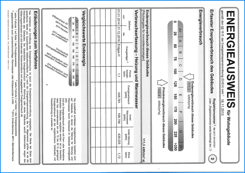 Energieausweis