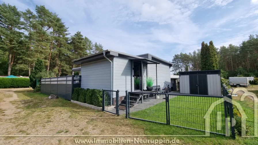 Ansicht - Haus kaufen in Kagar - Großes, modernes Tiny Haus mit Möglichkeit Erstwohnsitz in malerischer und seenreicher Gegend