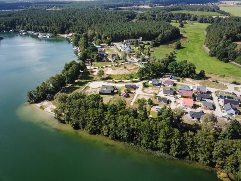 Impreesionnen - Grundstück kaufen in Beckersmühle - Sichern Sie sich eines der letzten Wassergrundstücke in traumhafter Feriendorflage, Gewerbe möglich!