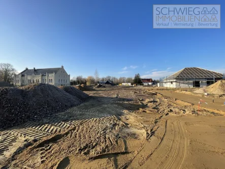 Ansicht Baugebiet - Grundstück kaufen in Neuhausen Spree OT Laubsdorf - Baugrundstück "Am Schloß" in Laubsdorf -B-Plan Gebiet-