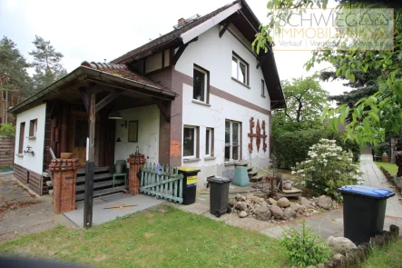 Ansicht - Haus kaufen in Kolkwitz - Einfamilienhaus mit Nebengelass und großem Grundstück in Kolkwitz