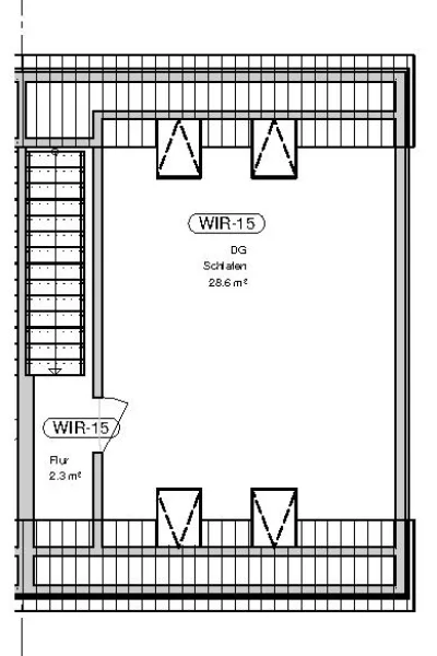 Grundriss Dachgeschoss