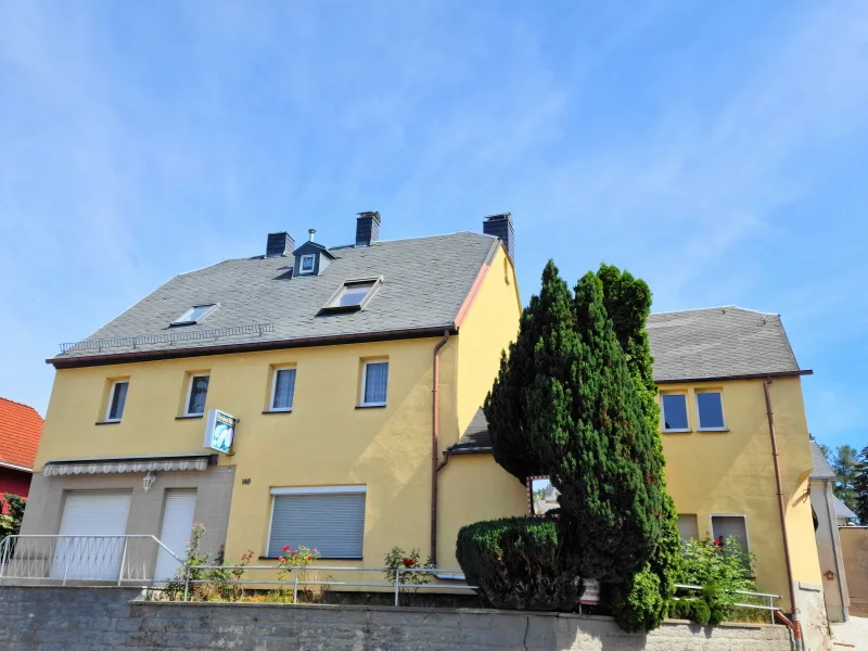 Straßenansicht - Haus kaufen in Neukirchen/Erzgebirge - +++ Sie haben die Ideen und wir die passende Immobilie. Herzlich Willkommen in Neukirchen/Erz. +++