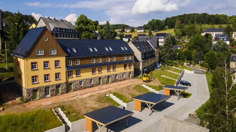 Wirkerstraße 15-23 - Haus kaufen in Auerbach - Exklusives Wohnen nach hochwertiger Sanierung in ruhiger und naturnaher Lage