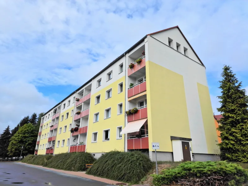 Ansicht - Wohnung kaufen in Augustusburg / Erdmannsdorf - +++ Schöne 3-Zimmer-Wohnung in Augustusburg-Erdmannsdorf. Perfekt zur Eigennutzung +++